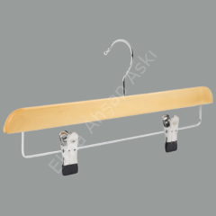 Naturel Pantolon/Etek Askısı Klipsli Metal Mandallı 35 cm