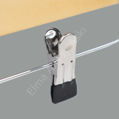 Naturel Pantolon/Etek Askısı Klipsli Metal Mandallı 35 cm